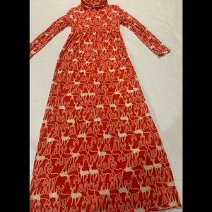 Vintage Original Petiteen Dress Full Length Size Small